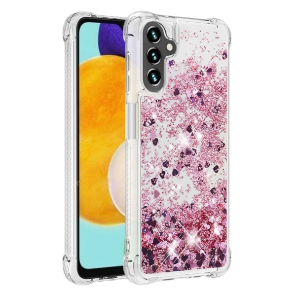 Glitter Bling TPU Case Samsung Galaxy A13 Roséguld
