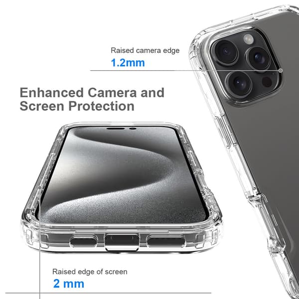 Allround Skal iPhone 16 Pro Max Transparent