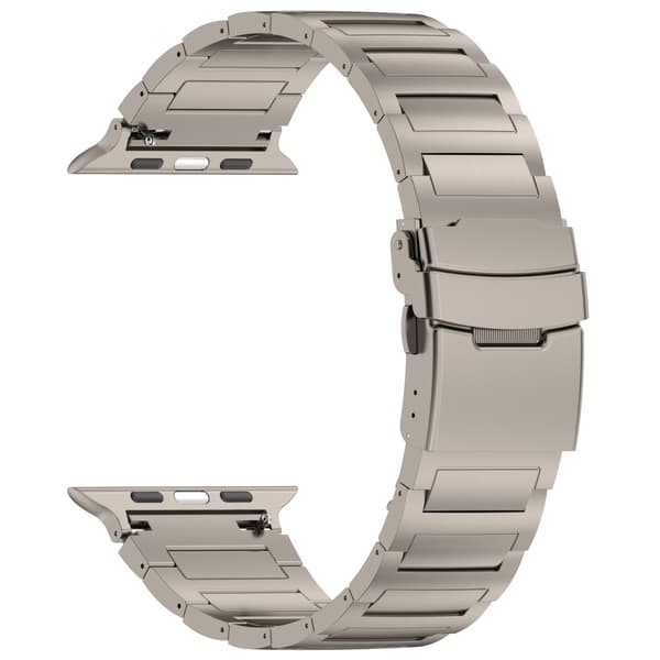 Titanarmband Apple Watch 45mm Series 9 Grå