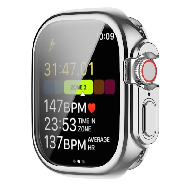 Heltäckande TPU Skal Apple Watch Ultra 2 49mm Silver