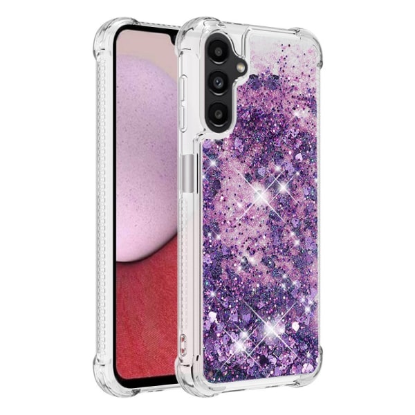 Glitter Bling TPU Case Samsung Galaxy A14 Lila