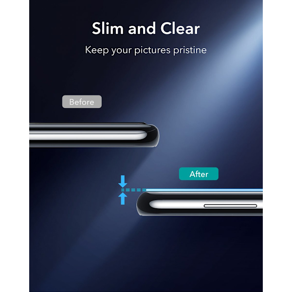 ESR Heltäckande Linsskydd Samsung Galaxy S21 Plus 2 Pack