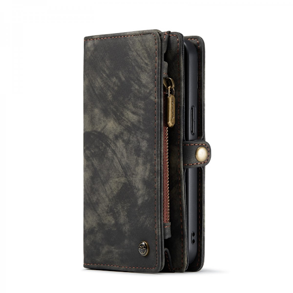 CaseMe Multi-Slot 2 i 1 Pungetui iPhone 13 Mini Grå