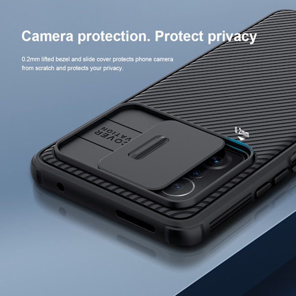Nillkin CamShield Skal Xiaomi 11T/11T Pro Sort