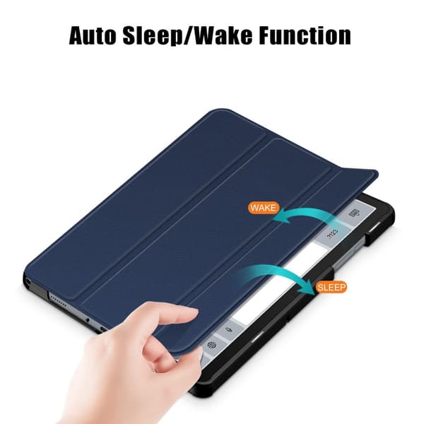 Samsung Galaxy Tab A9 Plus Fodral Tri-fold Blå