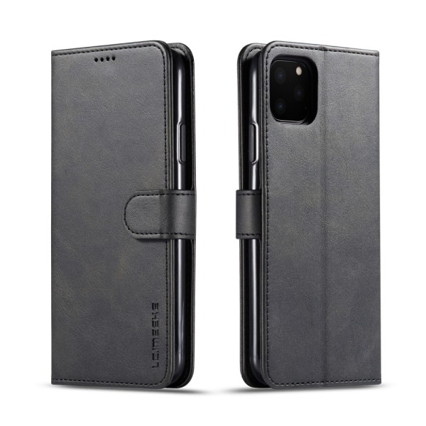 LC.IMEEKE Plånboksfodral i Läder iPhone 11 Pro Svart
