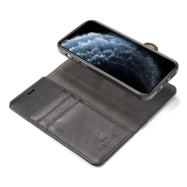 DG.MING 2-i-1 Magnetiskt Plånboksfodral iPhone 13 Mini Svart