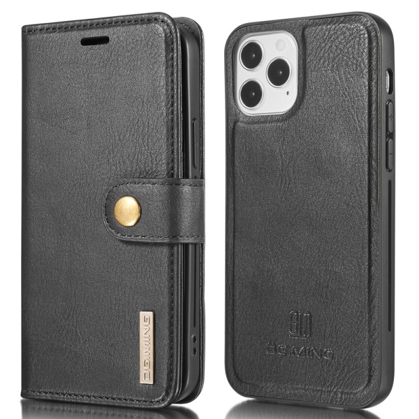 DG.MING 2-in-1 Magnet Wallet iPhone 13 Pro Max Black