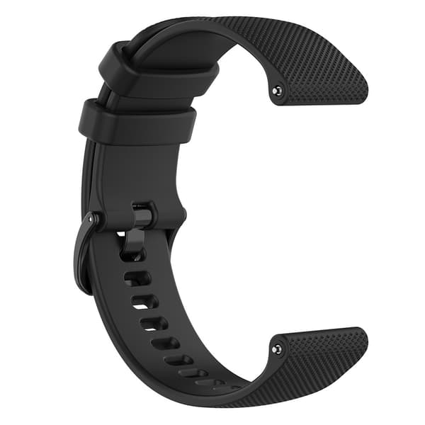 Silikonearmbånd Garmin Vivoactive 4s Sort