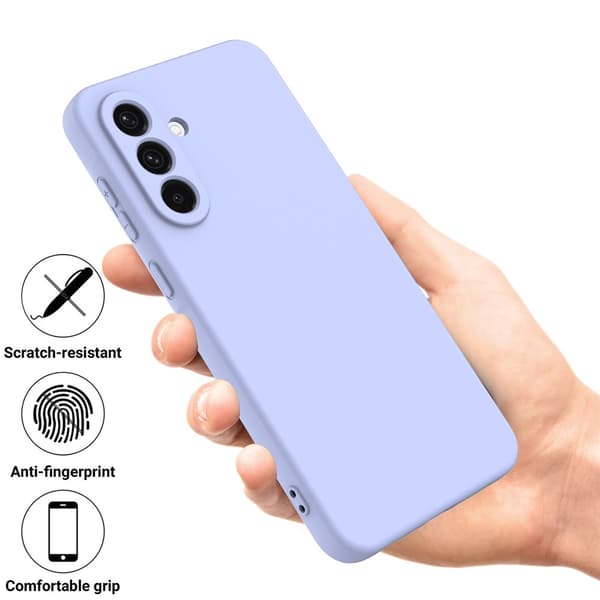 Silikonskal Samsung Galaxy A17 Lila