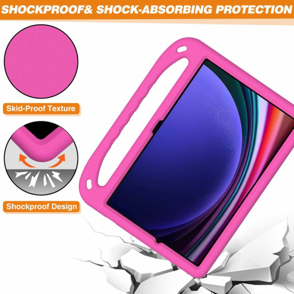Suojakuori EVA Samsung Galaxy Tab S9 FE Plus Pink