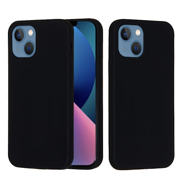 Silikonikuori iPhone 14 Plus Musta