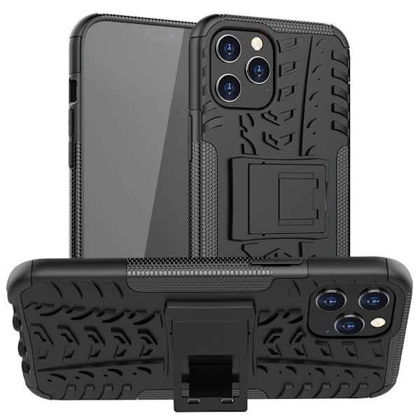 Hybridikuori jalustalla iPhone 12 Pro Max Musta