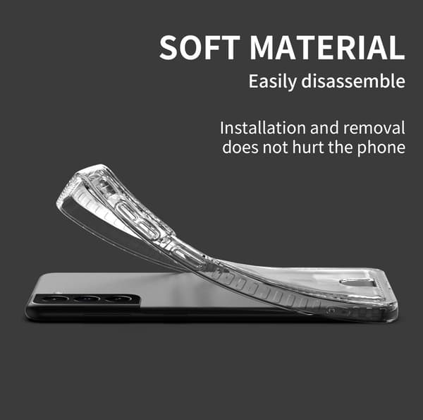 Etui med kortholder til Samsung Galaxy A13 Transparent