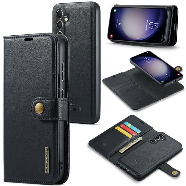 DG.MING 2-in-1 Magneettilompakko Samsung Galaxy A16 Musta