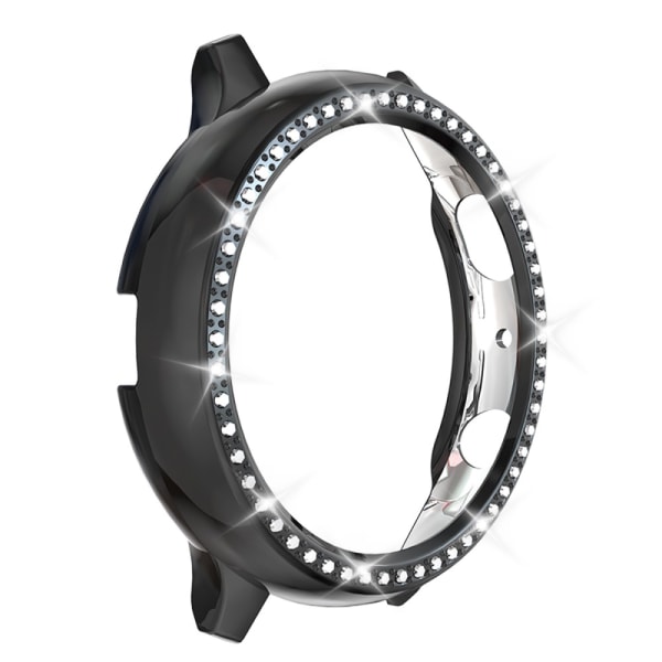 Heltækkende Rhinestone Skal Galaxy Watch Active 2 44mm Sort