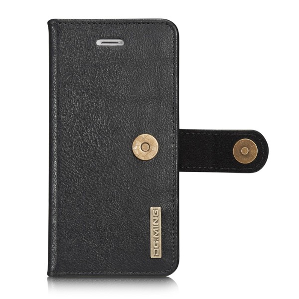 DG.MING 2-in-1 Magnet Wallet iPhone 7/8/SE Black