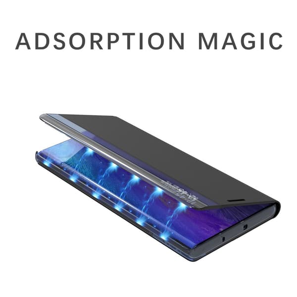 Samsung Galaxy S25 Edge Fodral Med Display Svart