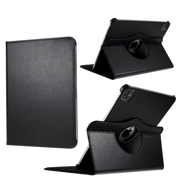 360-Etui iPad Pro 12.9 4. generation (2020) Sort