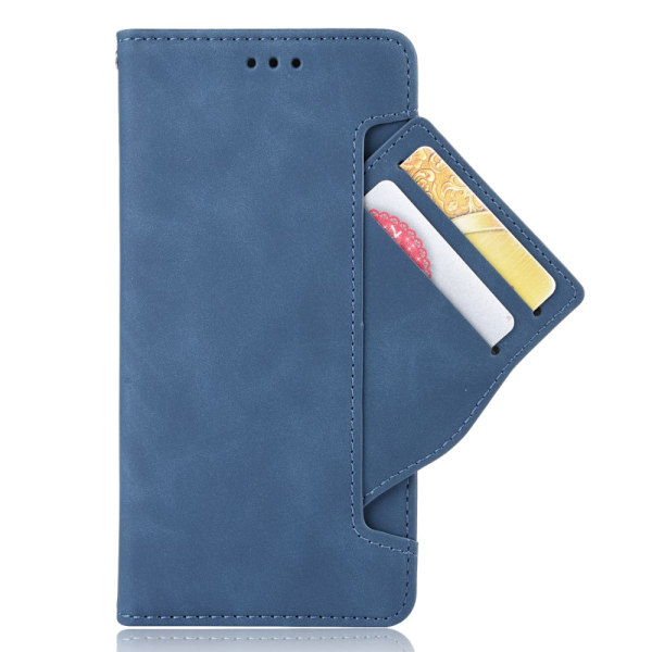 Multi Slot Pung Etui iPhone 11 Pro Blå