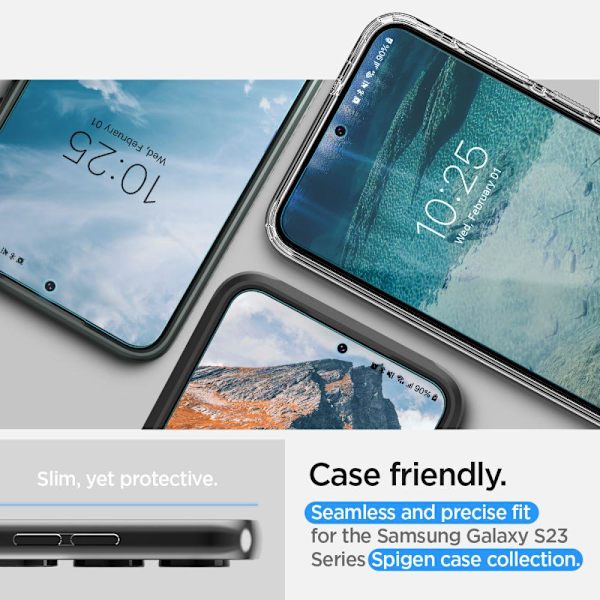 Spigen Neo Flex -näytönsuoja Samsung Galaxy S23 2-pakkaus