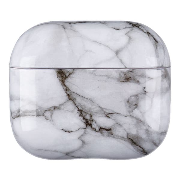 Skal til Apple AirPods 3 Hvid Marmor