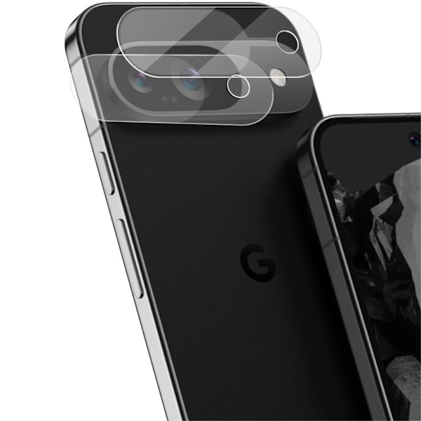 Imak 2-pak Hærdet Glas Kamerabeskyttelse Google Pixel 9 Transparent