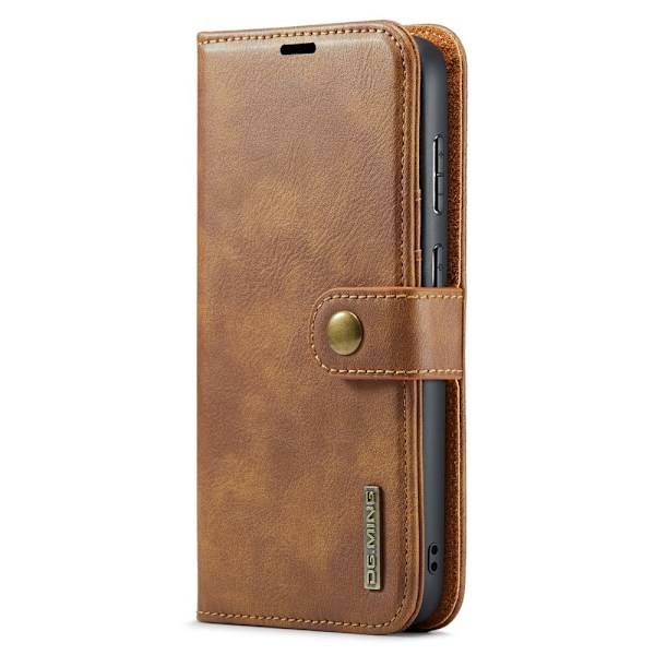 DG.MING 2-i-1 Magnet Pung Samsung Galaxy A35 Cognac