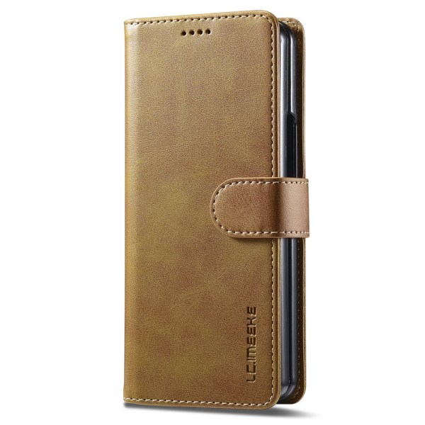 LC.IMEEKE Lompakkokotelo Samsung Galaxy Z Fold 5 Konjakki