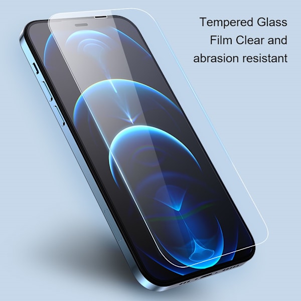 Amorus Skärmskydd iPhone 11/XR Härdat Glas 2-Pack