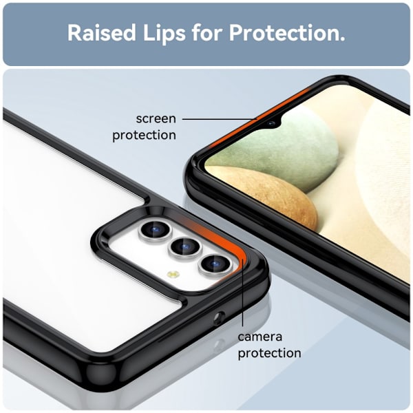 Hybrid Edge Cover Samsung Galaxy A13 Sort