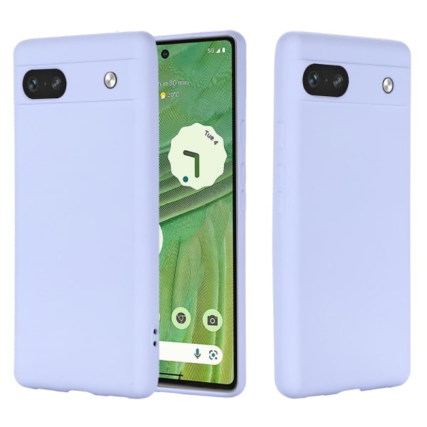 Silikonskal Google Pixel 7a Lila