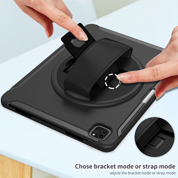 Stødsikkert Cover iPad Pro 12.9 4th Gen (2020) Sort