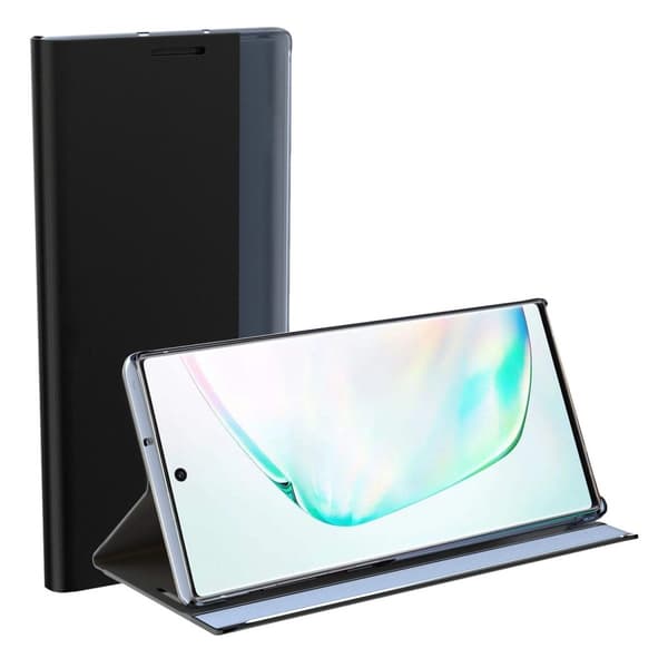 Samsung Galaxy S10 Etui Med Display Sort