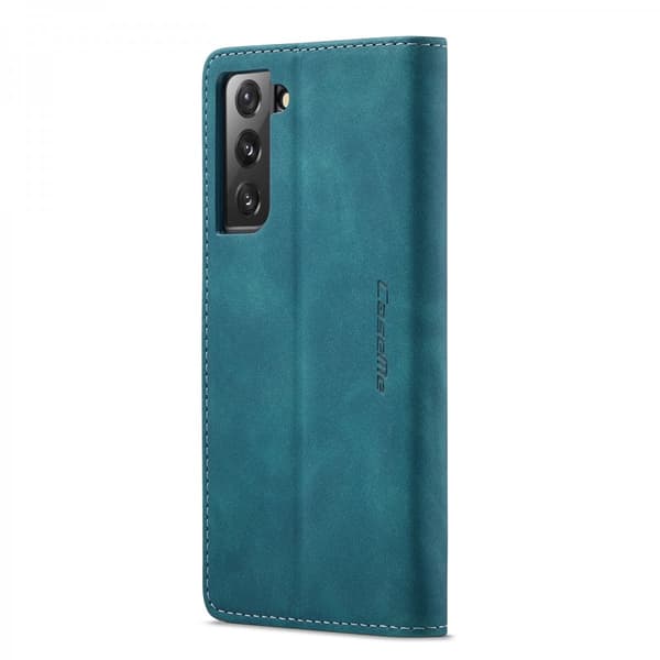 CaseMe Slim Pungetui Samsung Galaxy S22 Plus Blå