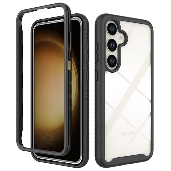 Allround Cover Skal Samsung Galaxy S24 Plus Musta