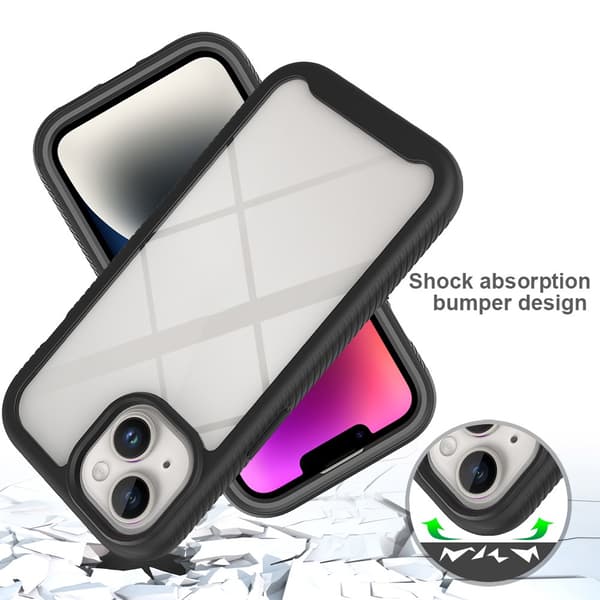 Allround Skal iPhone 15 Svart