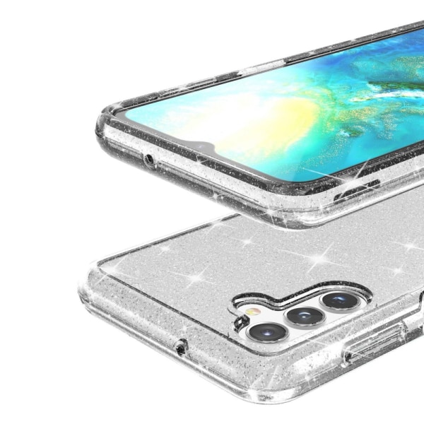 Samsung Galaxy A13 Cover Glitter Transparent