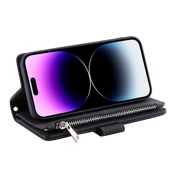 iPhone 16 Pro Max Pungtaske Polstret Sort