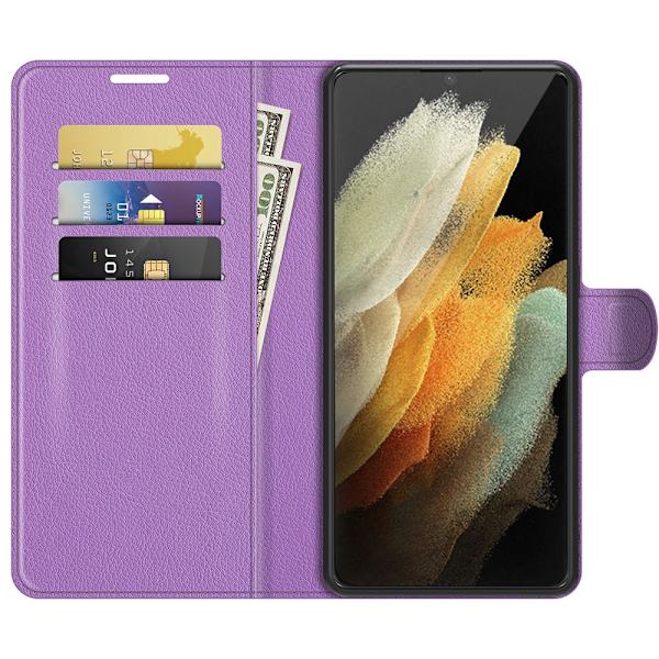 Samsung Galaxy S22 Ultra -liila suojakotelo