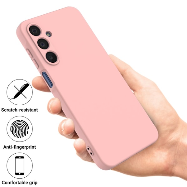 Silikonikuori Samsung Galaxy A16 Vaaleanpunainen
