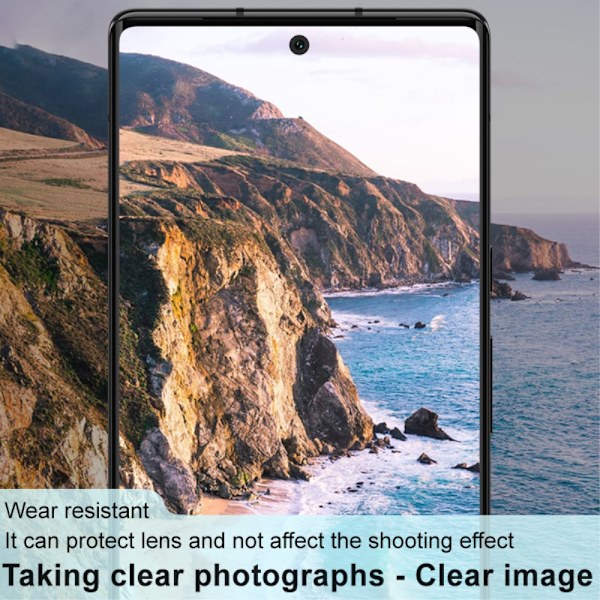 Imak Hærdet Glas Linsebeskyttelse Google Pixel 7 Pro Sort