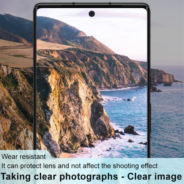 Imak Karkaistu lasi Linssi suoja Google Pixel 7 Pro Musta