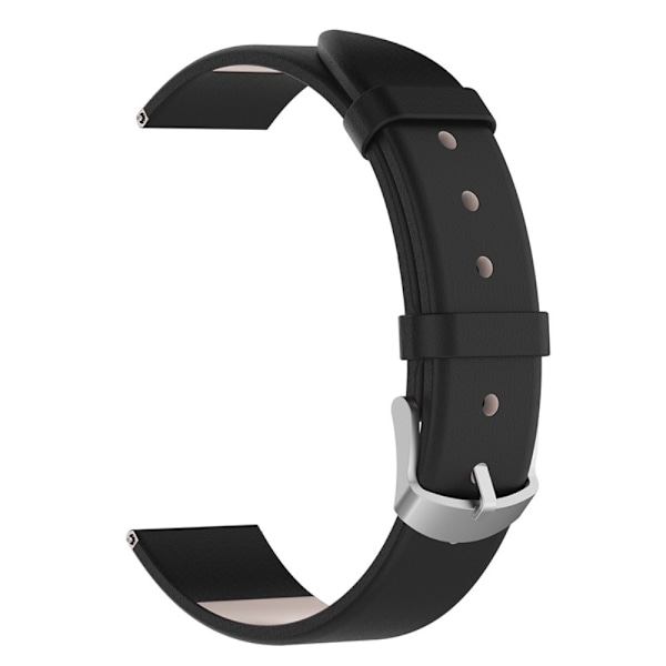 Ægte læderrem Samsung Galaxy Watch 7 44mm Sort