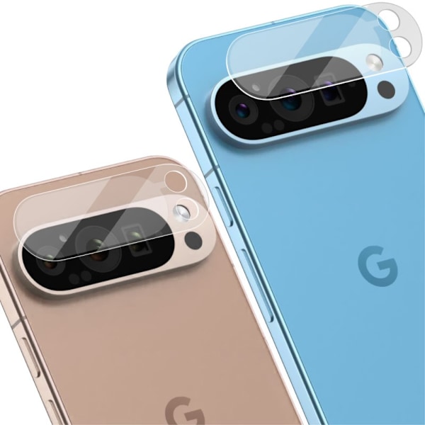 Imak 2 Pack Härdat Glas Kameraskydd Google Pixel 9 Pro XL Transp