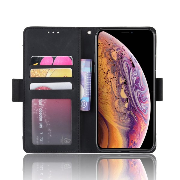 Multi Slot -lompakkokotelo iPhone 11 Pro Max, musta