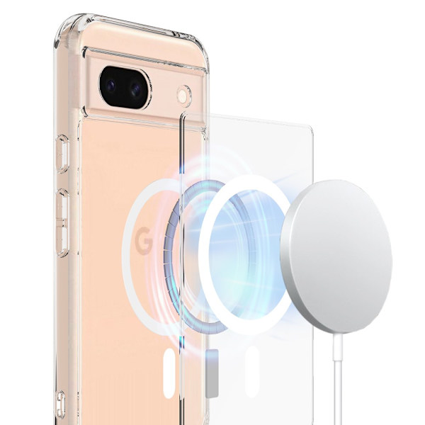 MagSafe Skal Google Pixel 8a Transparent