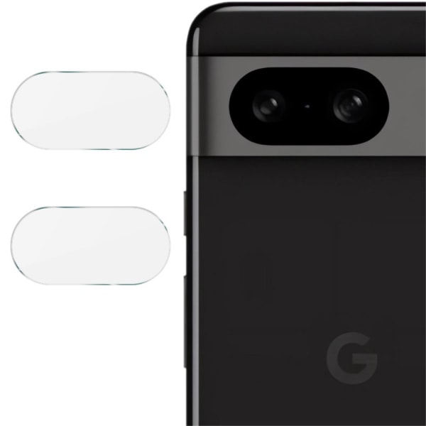 Imak 2 Pack Hærdet Glas Linsebeskyttelse Google Pixel 8