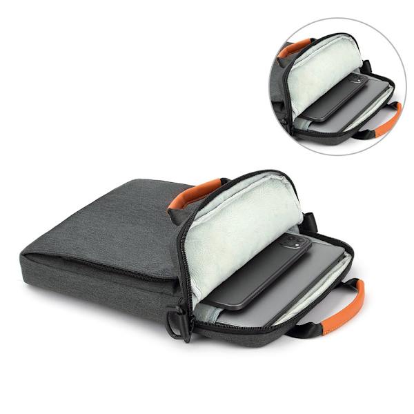 Vedenkestävä tablettilaukku 13,3 tuuman iPadille/tabletille, tummanharmaa