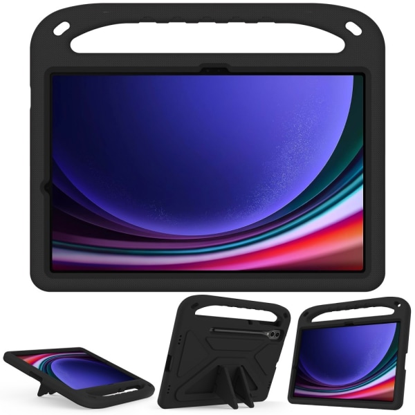Kotelo EVA Samsung Galaxy Tab S9 FE Plus Musta
